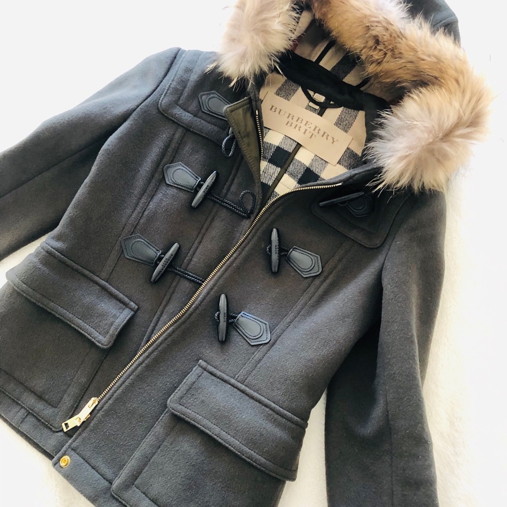 Burberry Classic Trench Coat Navy/Dark Green